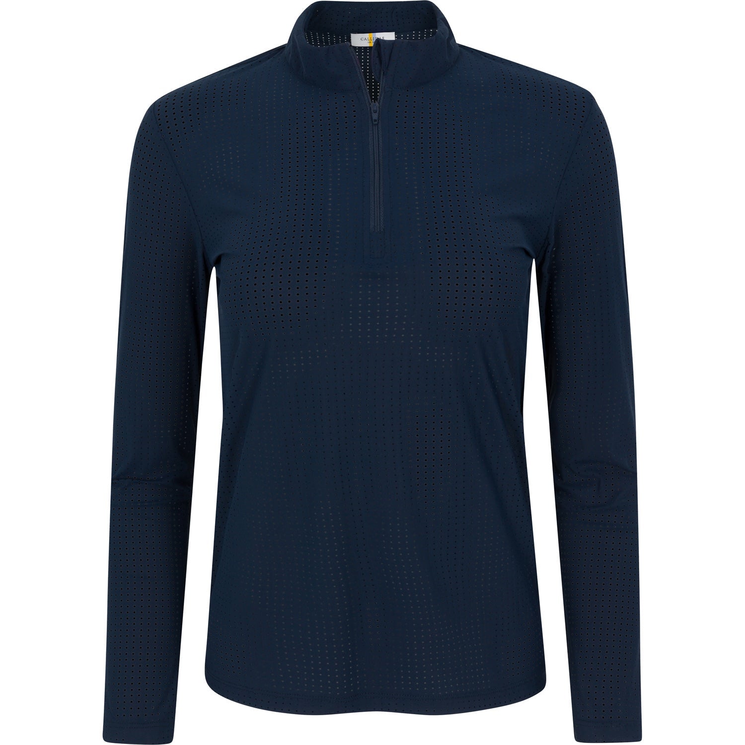 Perforated Performance Quarter Zip