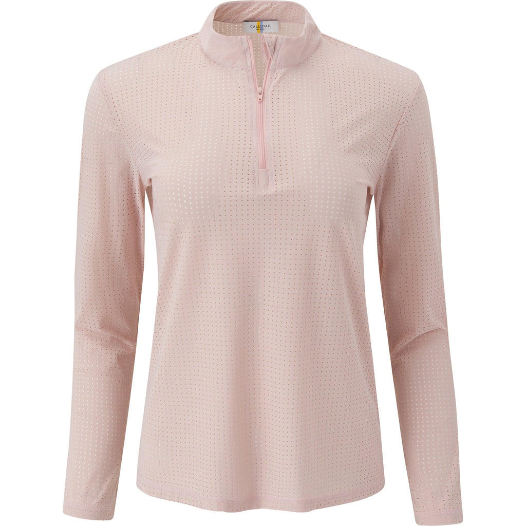 Perforated Performance Quarter Zip