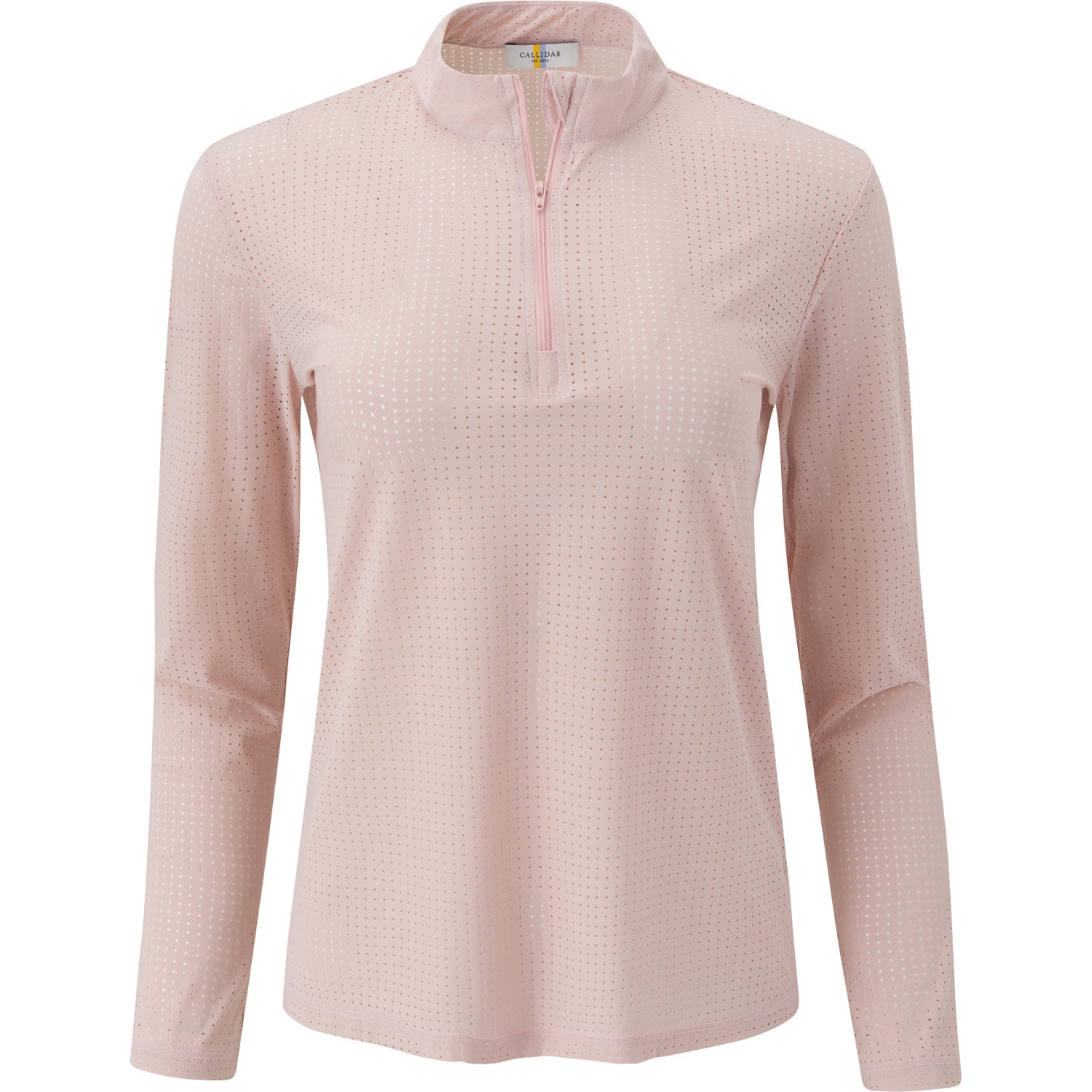 Perforated Performance Quarter Zip