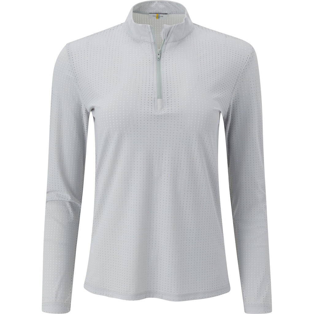 Perforated Performance Quarter Zip