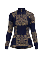 Mermaid Horses Quarter Zip Sun Shirt