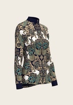Mermaid Horses Quarter Zip Sun Shirt