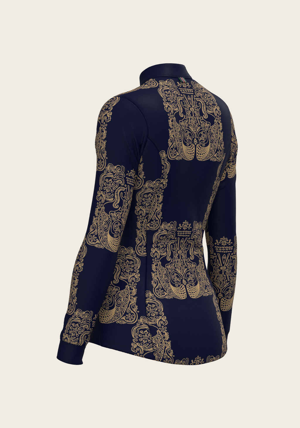Mermaid Horses Quarter Zip Sun Shirt