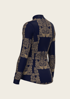 Mermaid Horses Quarter Zip Sun Shirt