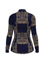Mermaid Horses Quarter Zip Sun Shirt