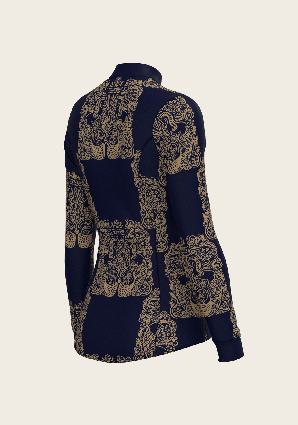Mermaid Horses Quarter Zip Sun Shirt