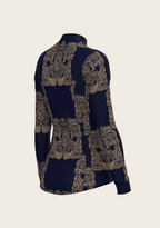 Mermaid Horses Quarter Zip Sun Shirt