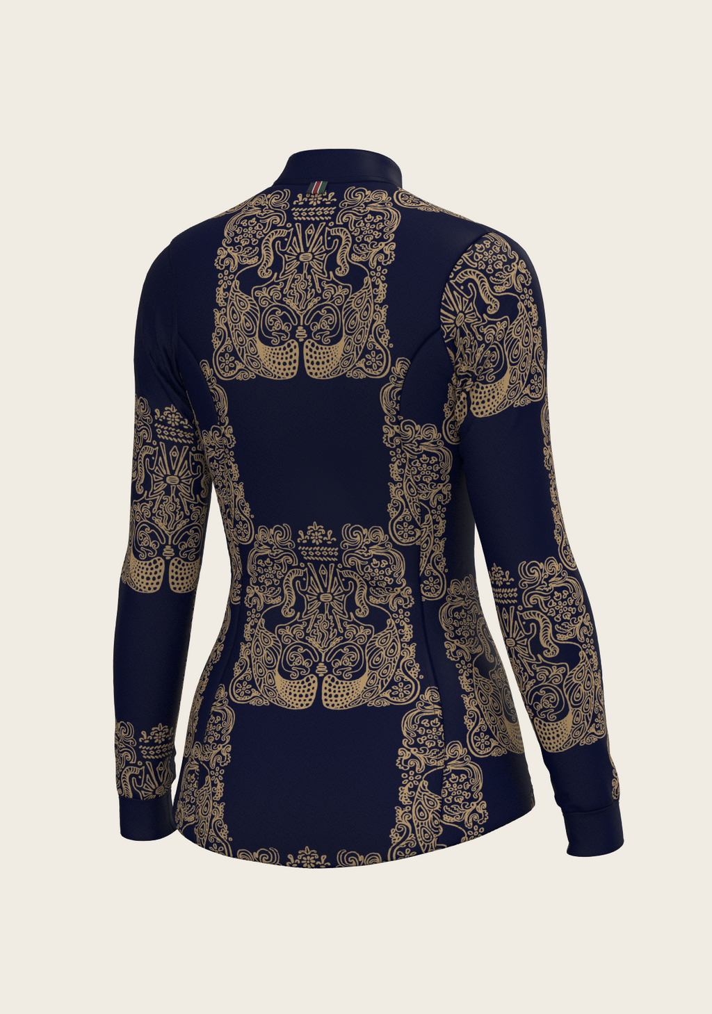 Mermaid Horses Quarter Zip Sun Shirt