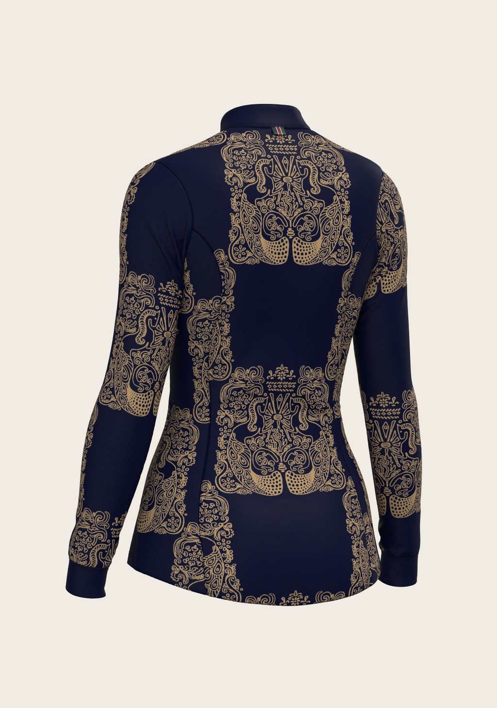 Mermaid Horses Quarter Zip Sun Shirt