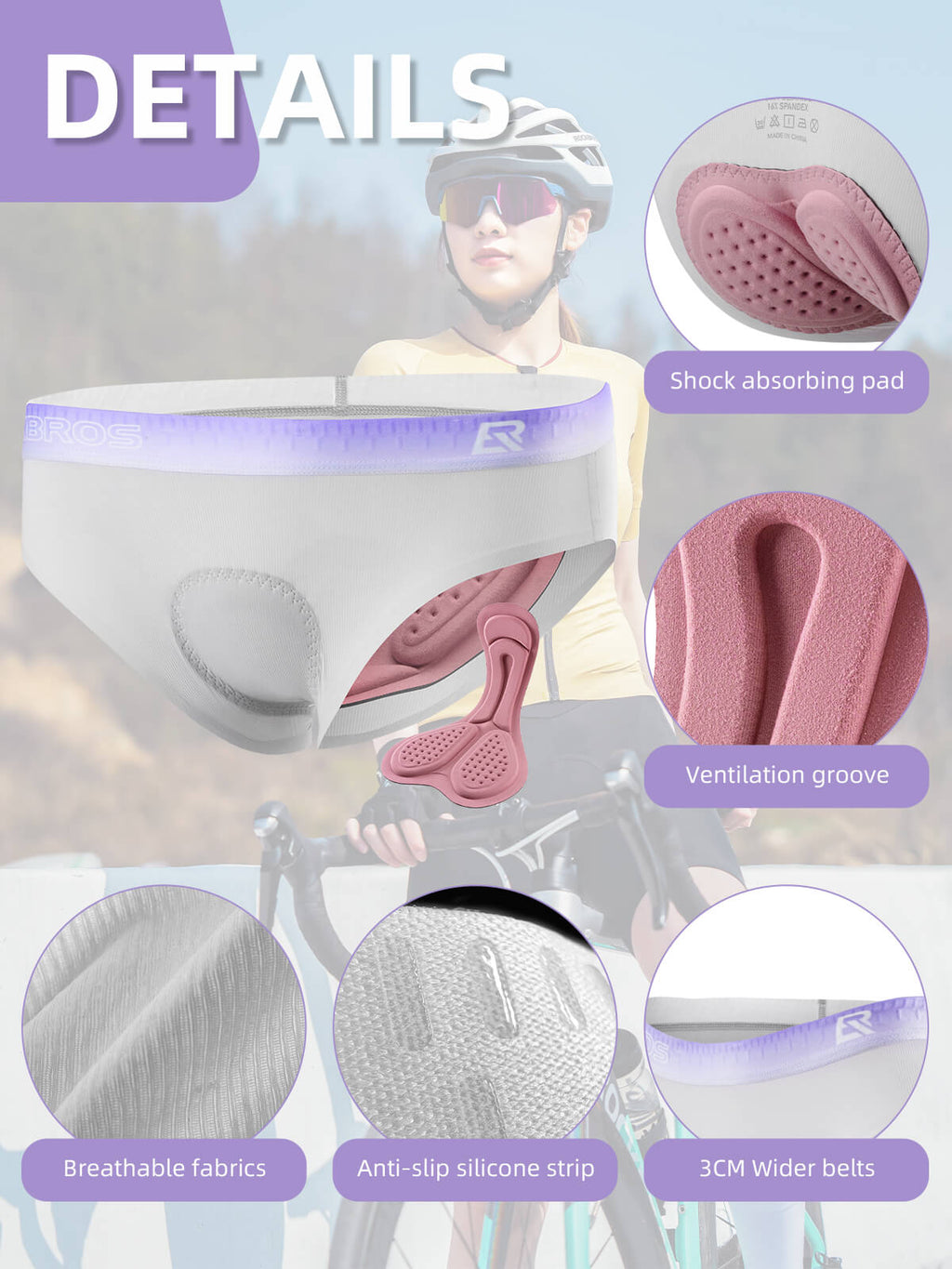Women's 4D Padded Underwear