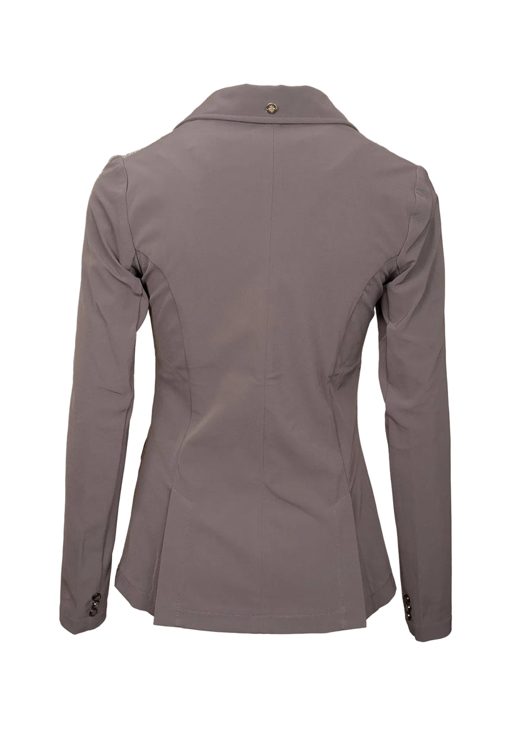 mauve jacket on a white background