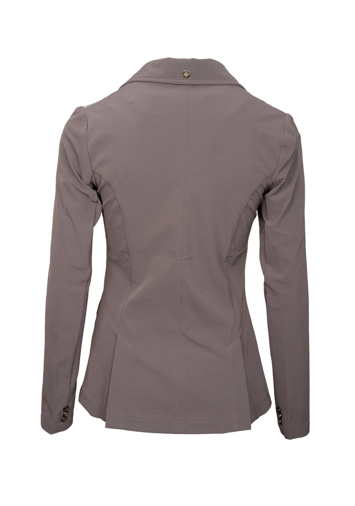 mauve jacket on a white background