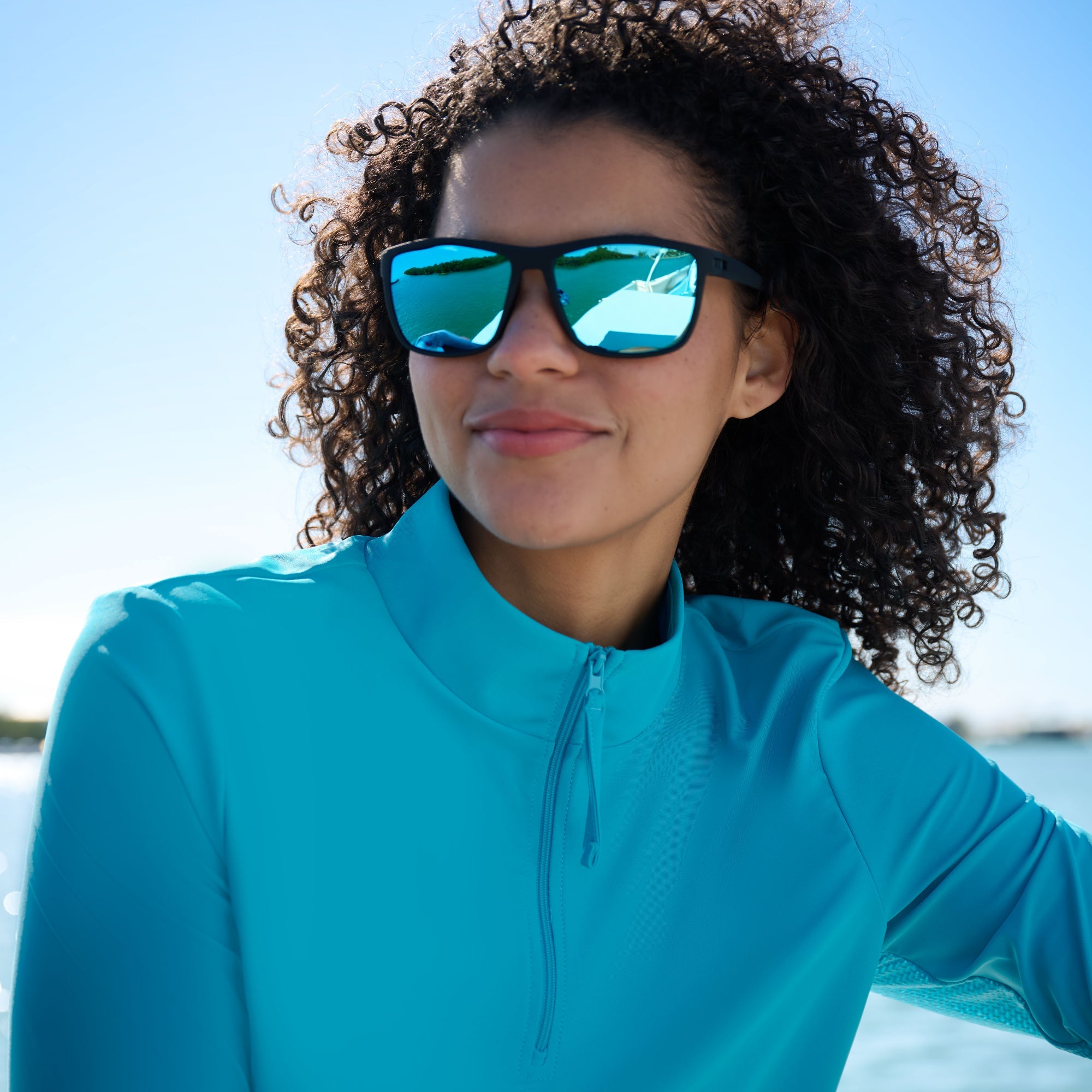 Sun Breeze 1/2 Zip Sunshirt - MAD EQ - Women's UPF Protective Shirts