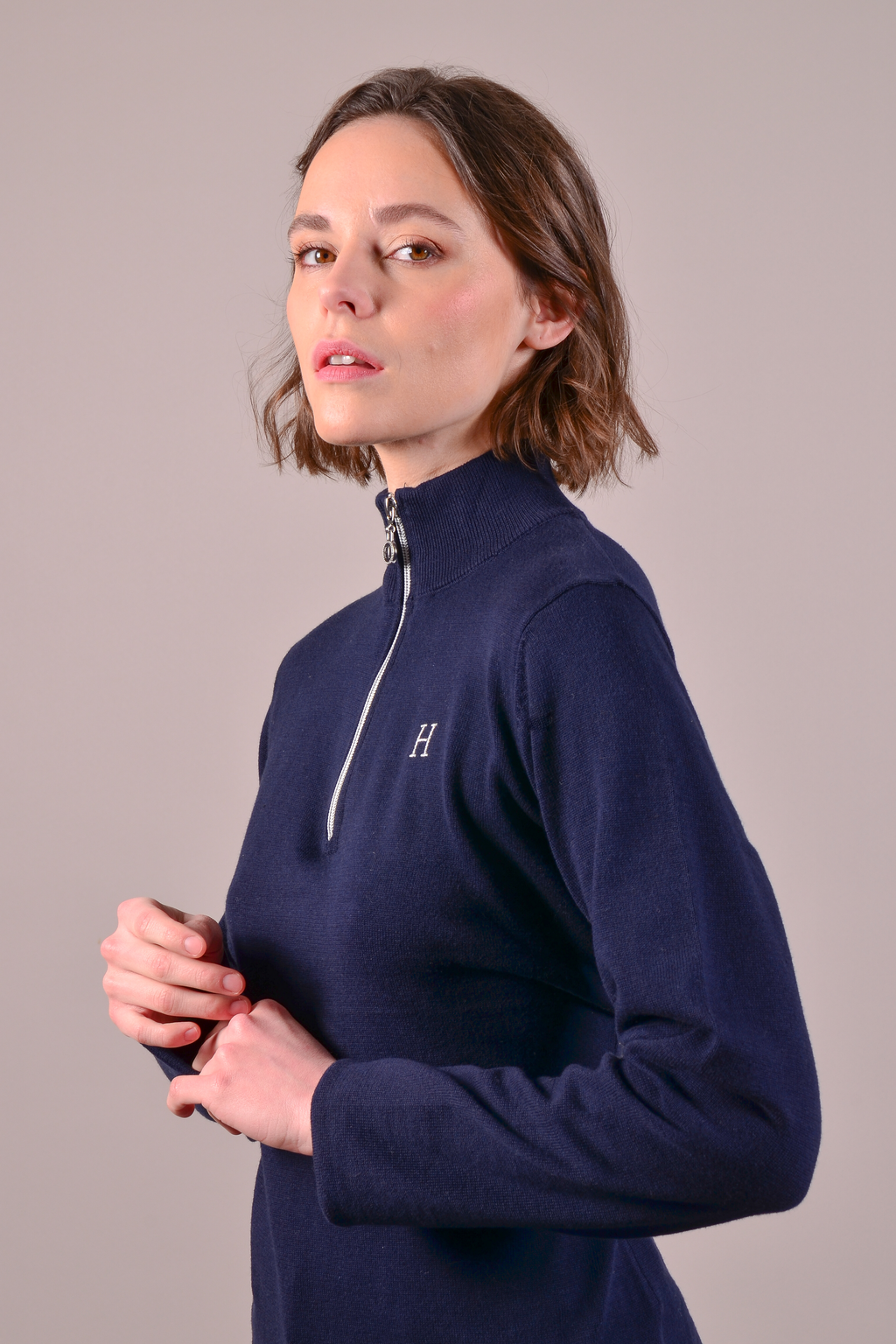 Swing 1/4 zip Pullover Sweater