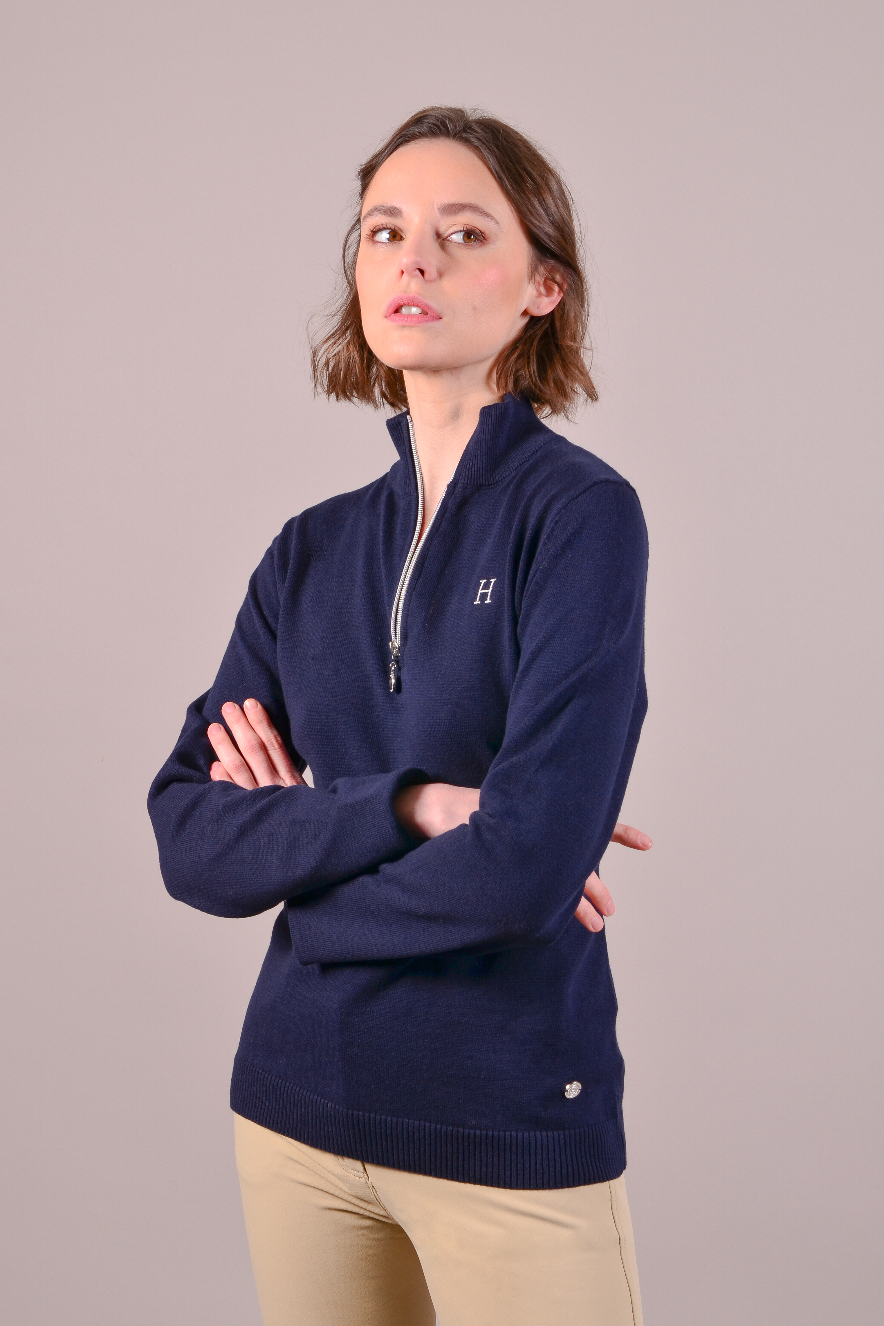 Swing 1/4 zip Pullover Sweater
