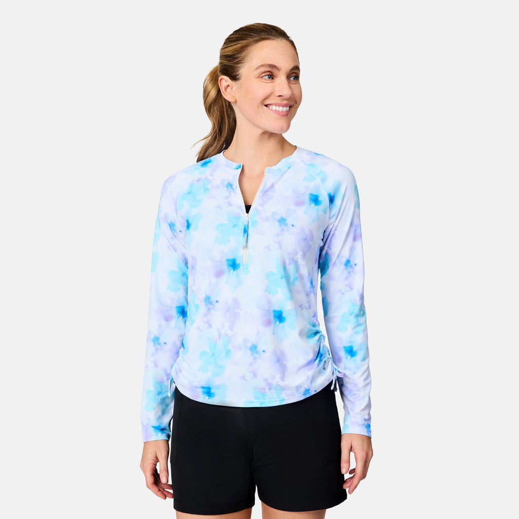 SunFree Quarter Zip UPF Sunshirt