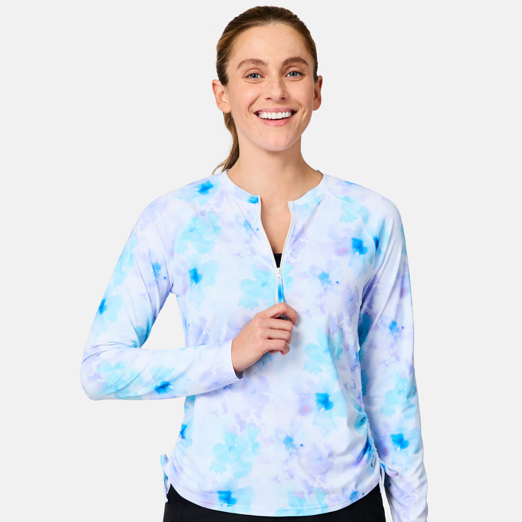 SunFree Quarter Zip UPF Sunshirt
