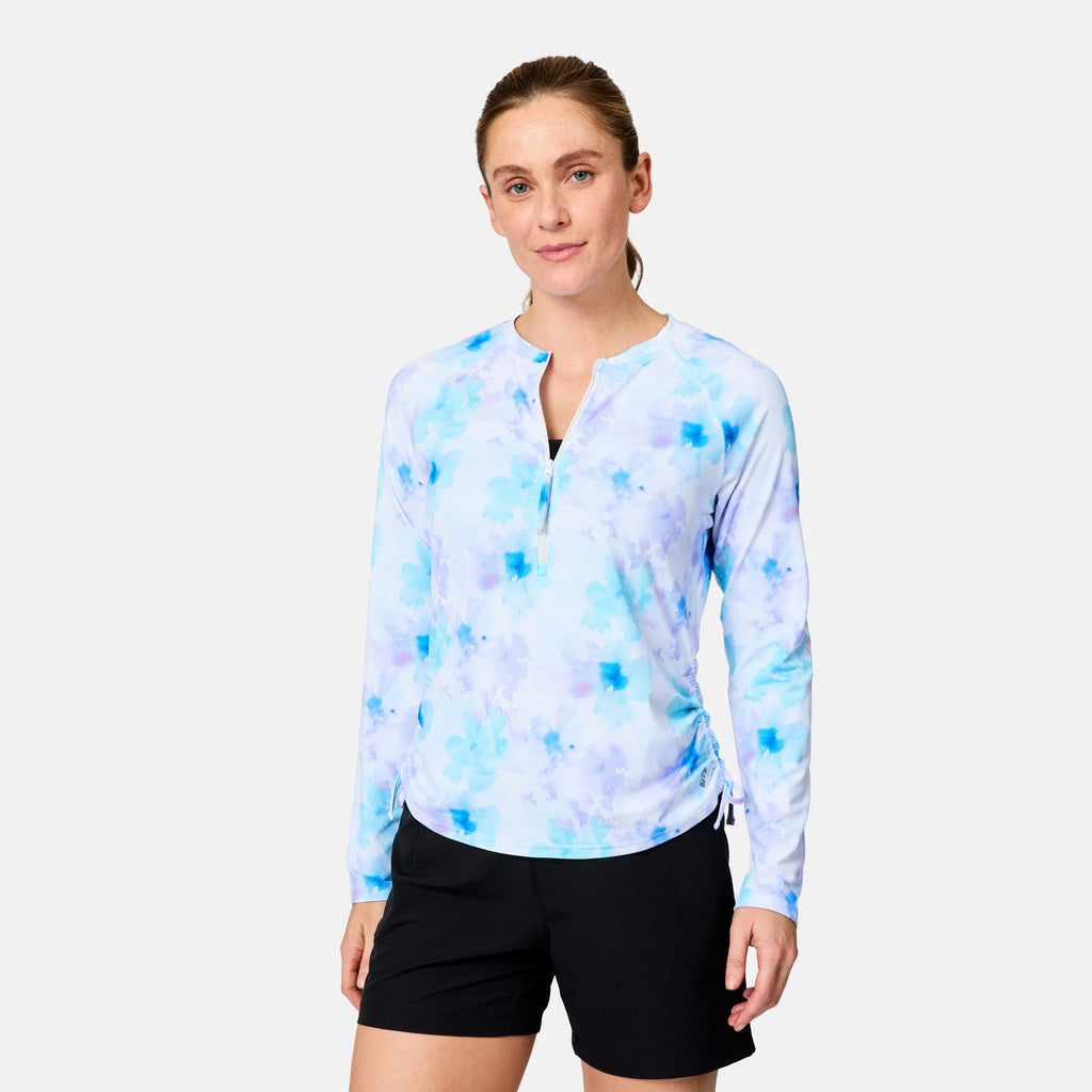 SunFree Quarter Zip UPF Sunshirt