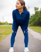 Mock Zip Top Relaxed