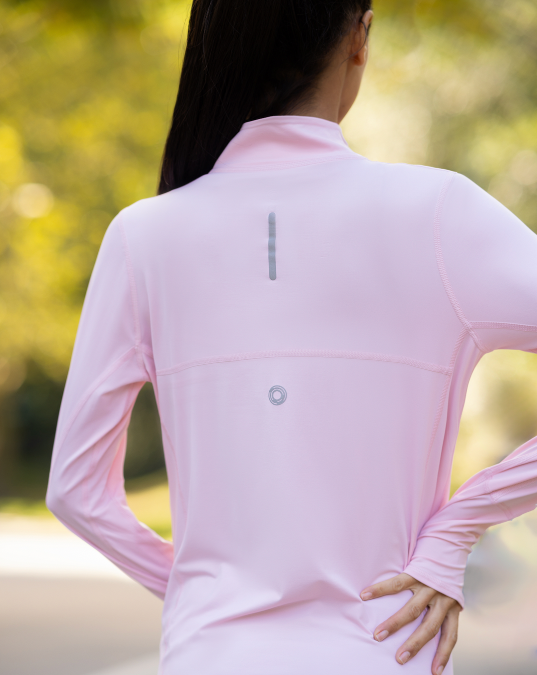 Mock Zip Top Relaxed