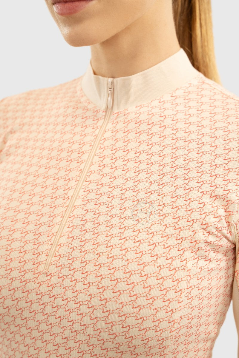 Tess - Long Sleeve Technical Riding Polo