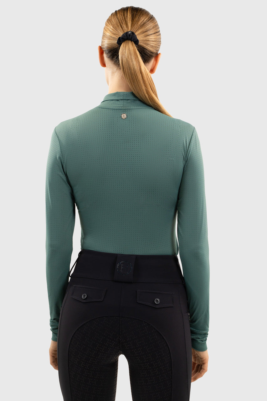 Venti Perforated Long Sleeve