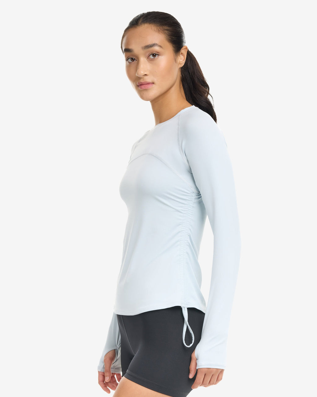 Drawstring Crew Sunshirt