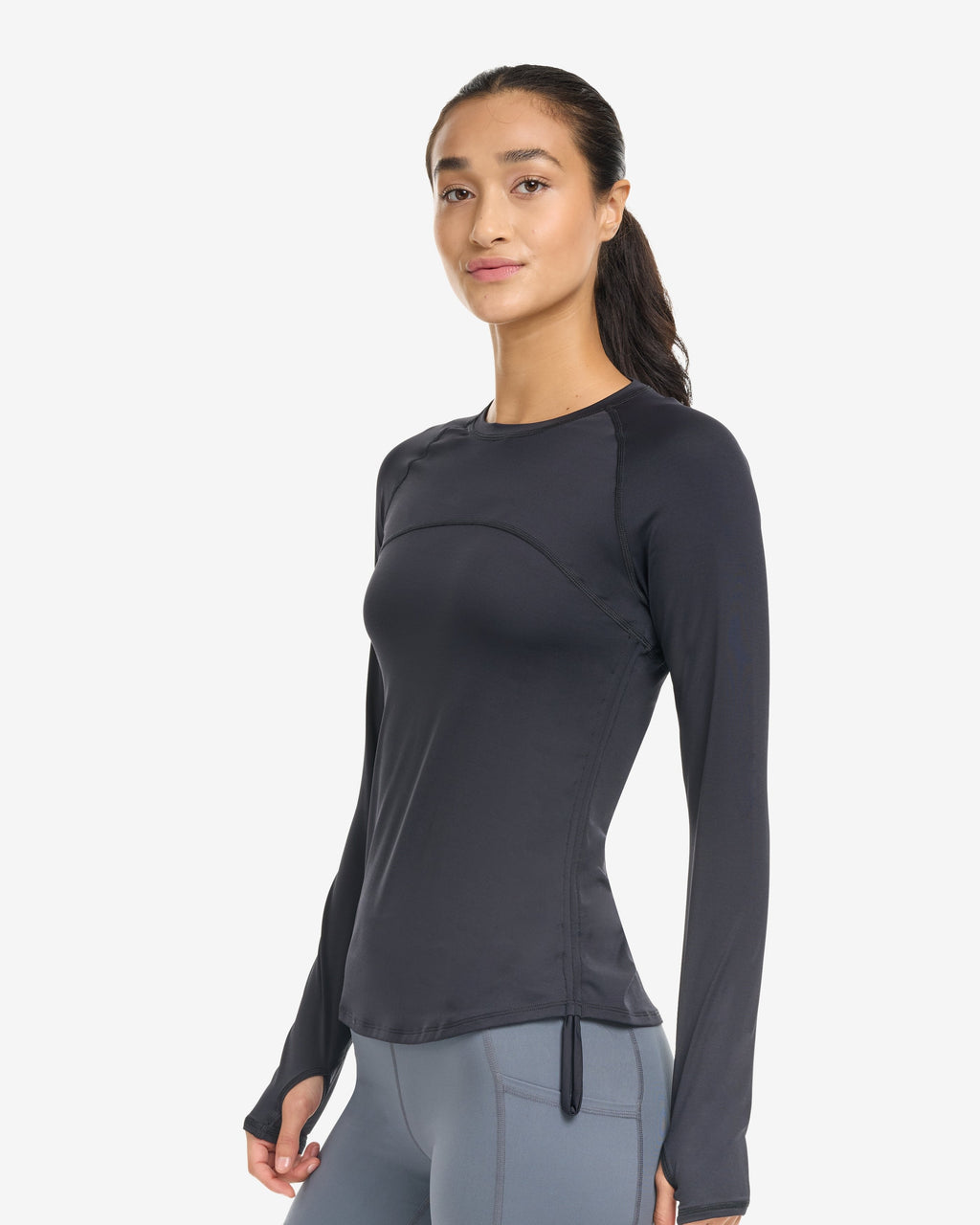 Drawstring Crew Sunshirt