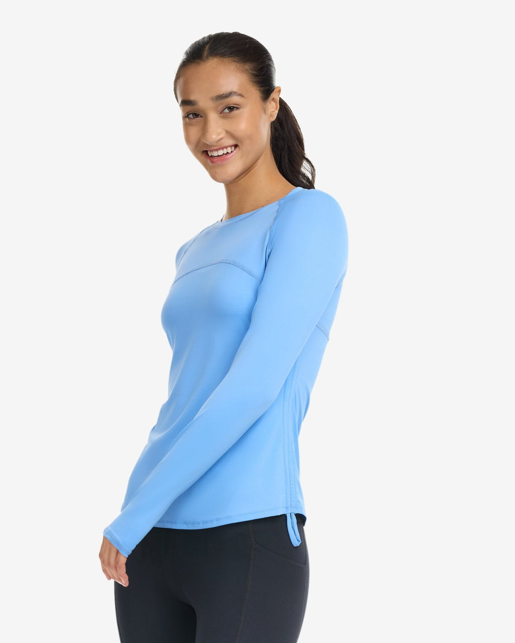 Drawstring Crew Sunshirt