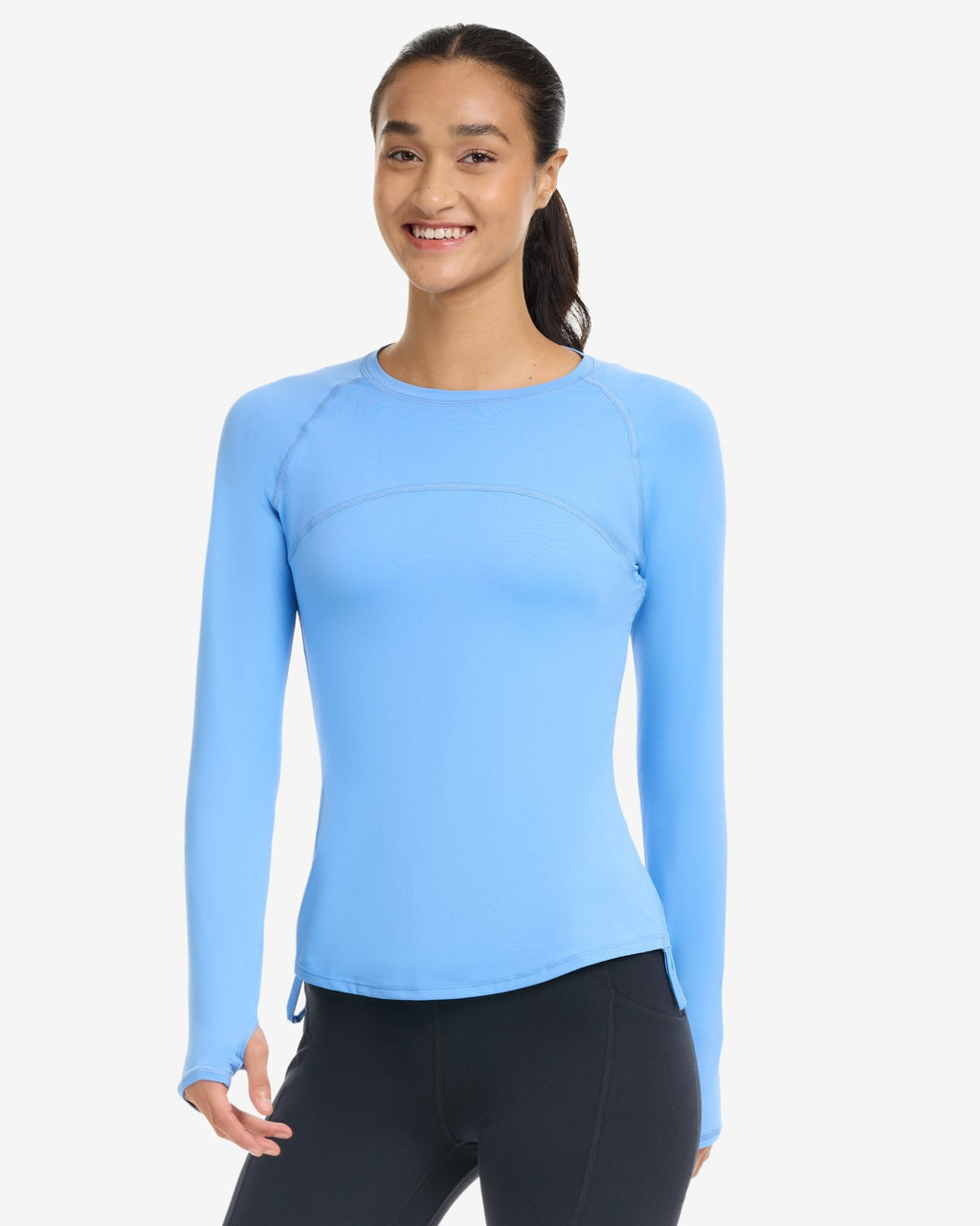 Drawstring Crew Sunshirt