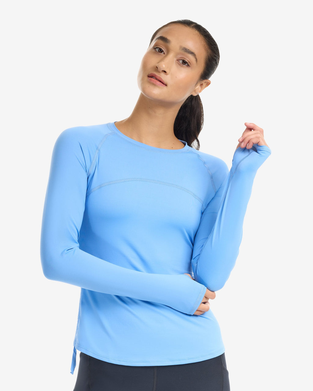 Drawstring Crew Sunshirt