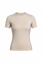 a beige athletic tops