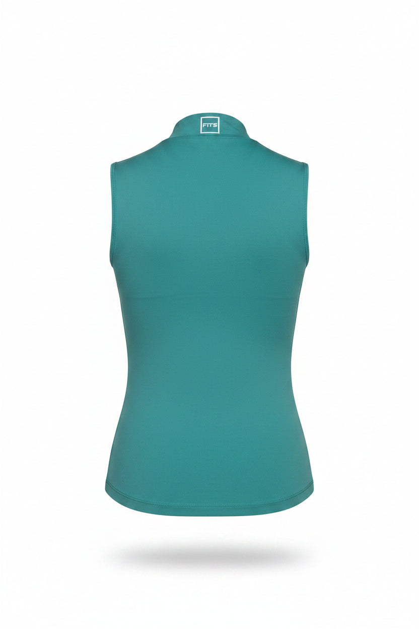 In Stride Mock Neck Sleeveless