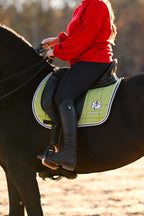 Lemongrass Saddle Pad Set