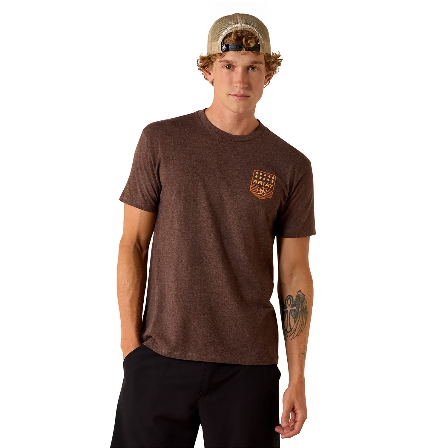 Ariat Mens Patriotic Badge T-Shirt