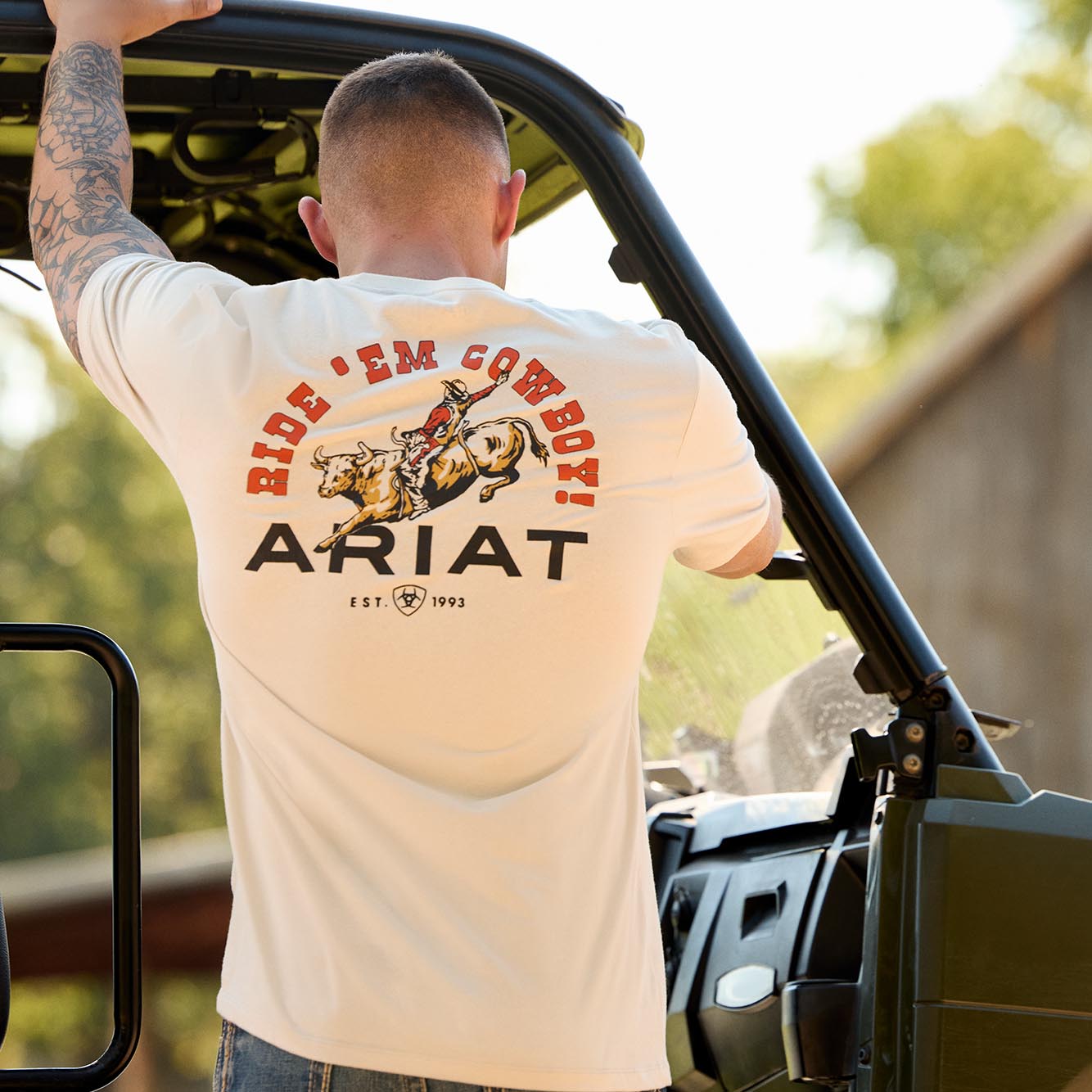 Ariat Ride Em Cowboy Graphic Tee