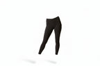 black athletic riding leggings 