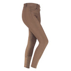 Brown riding pants on a white background