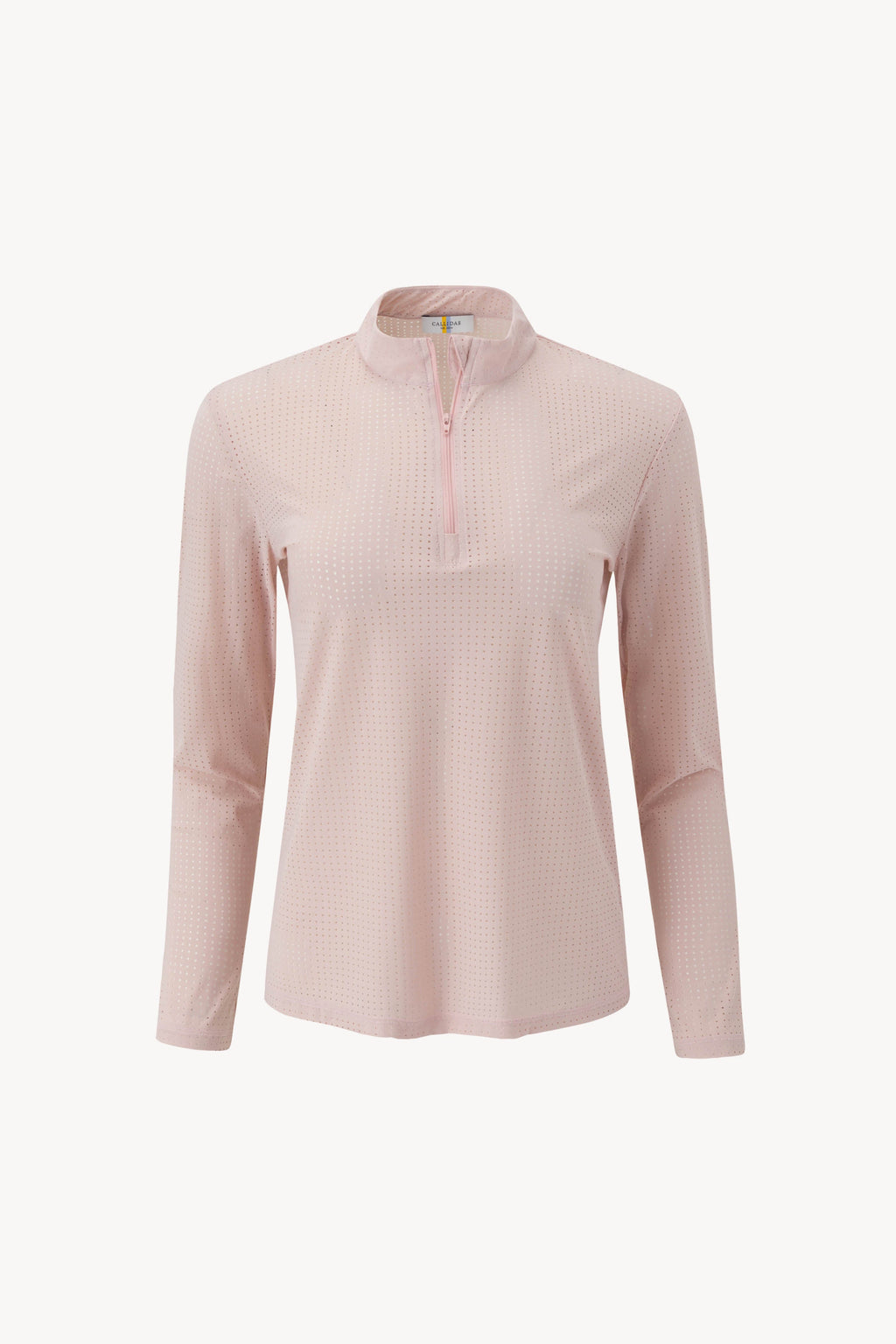 Perforated Performance Quarter Zip