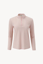 Perforated Performance Quarter Zip