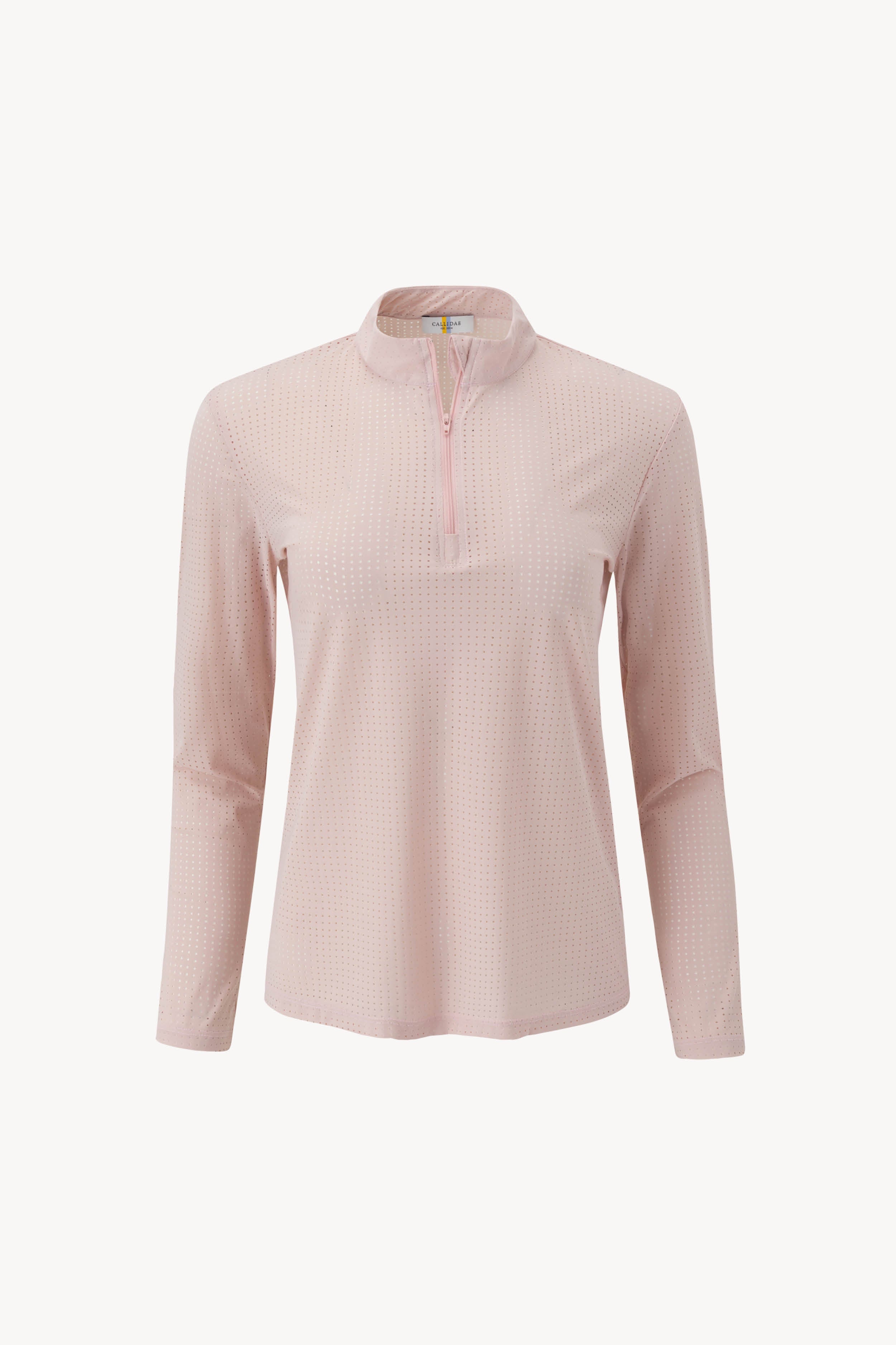 Perforated Performance Quarter Zip
