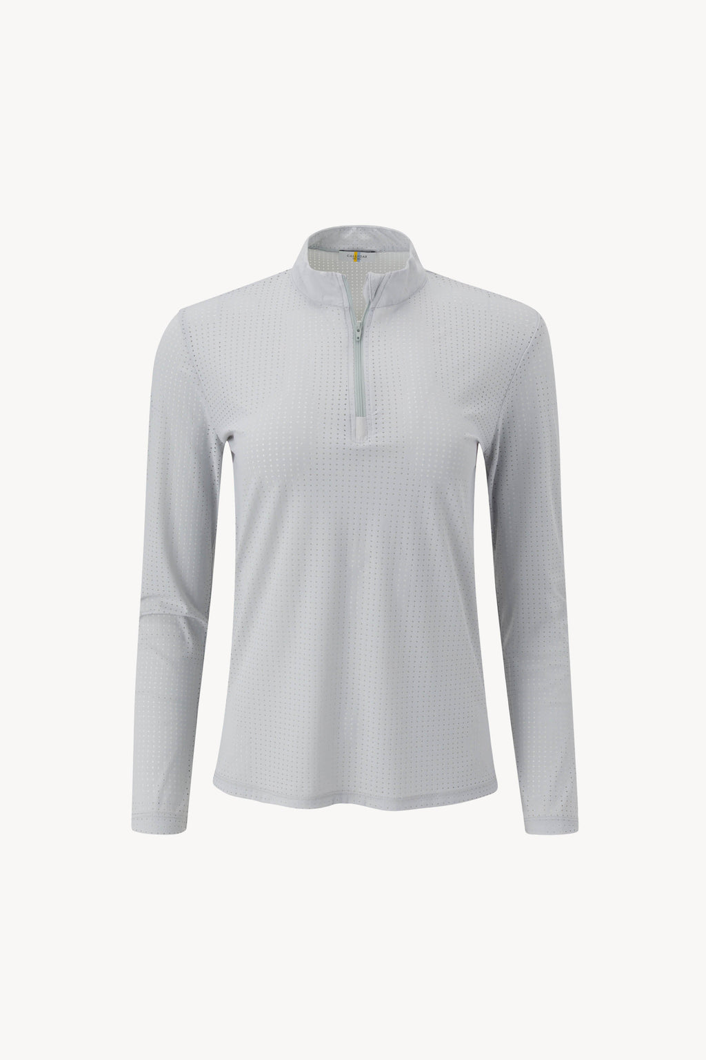Perforated Performance Quarter Zip