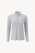 Perforated Performance Quarter Zip