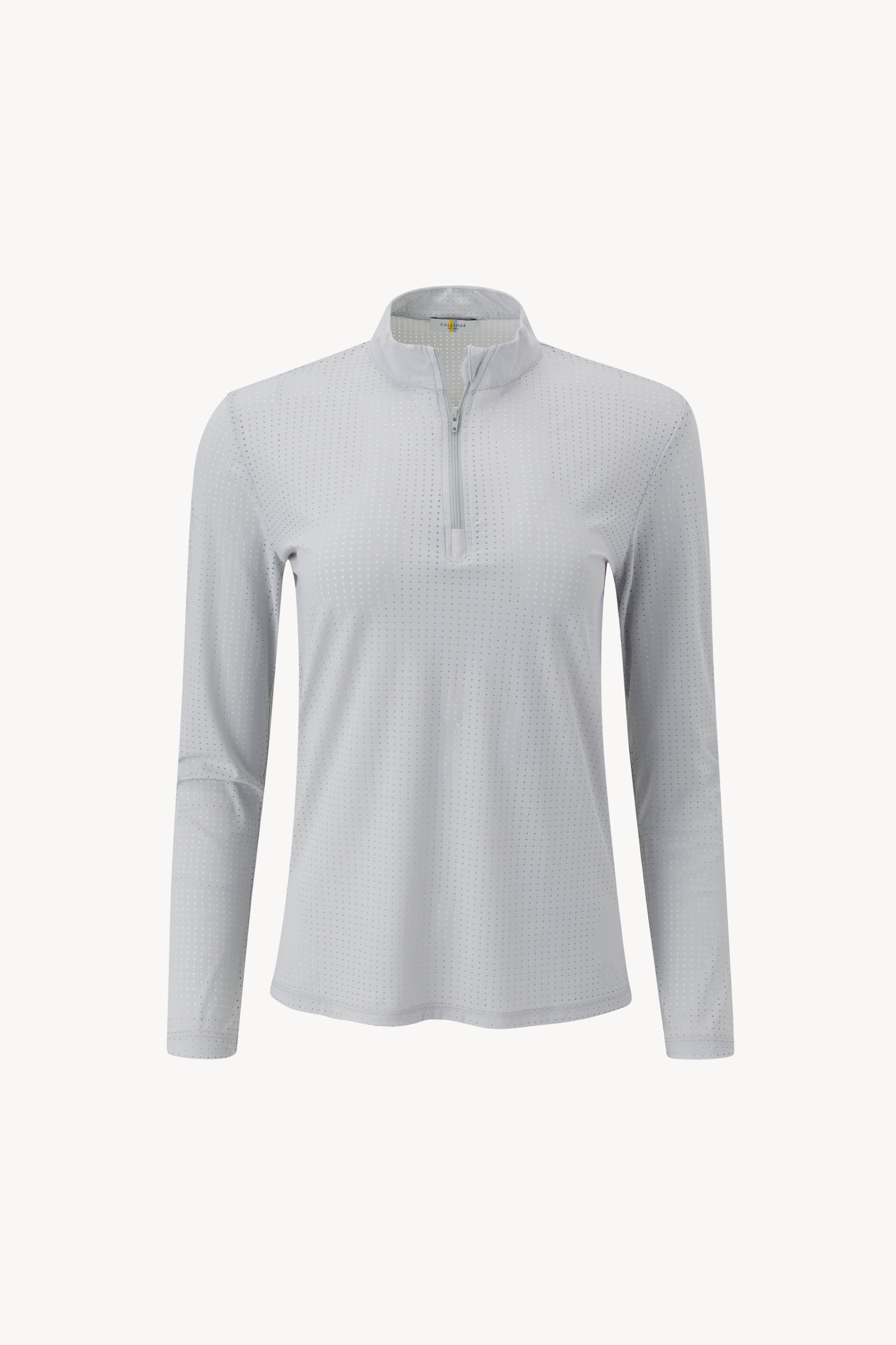 Perforated Performance Quarter Zip
