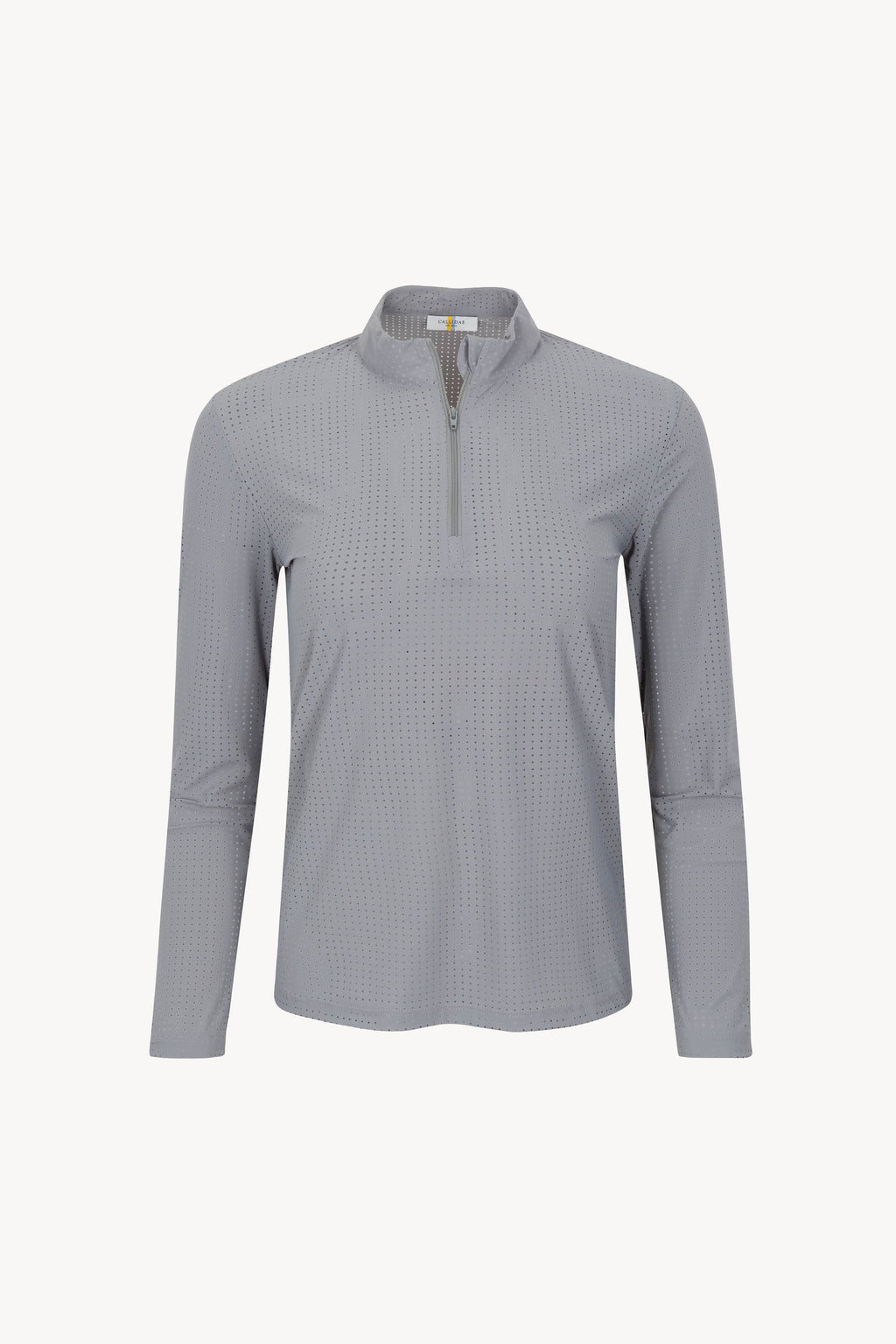 Perforated Performance Quarter Zip