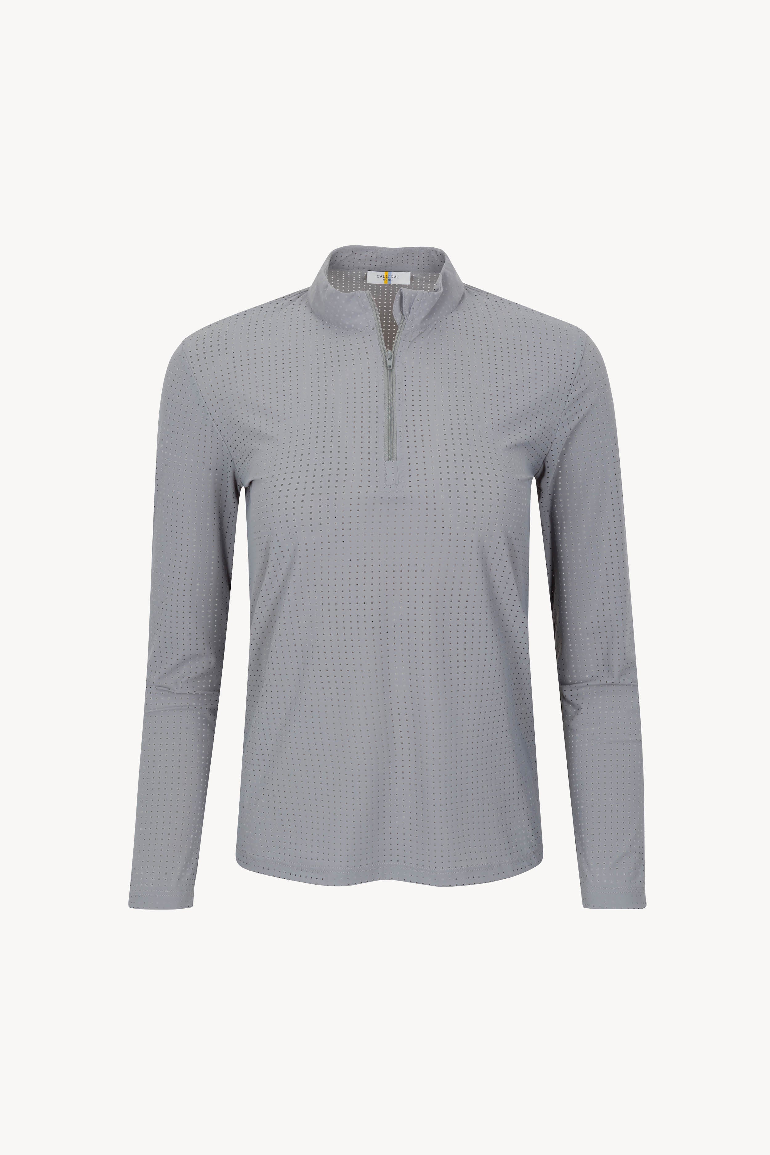 Perforated Performance Quarter Zip