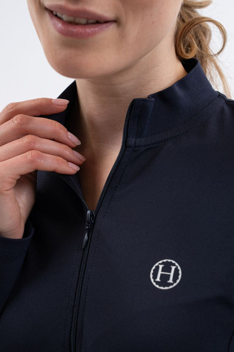 Tess - Long Sleeve Technical Riding Polo