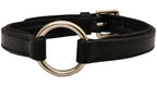 Jeffers Premium Padded Black Leather Dog Collars