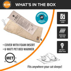 Thermo-Kitty Mat Heated Cat Bed