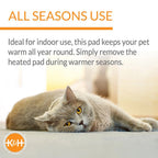 Thermo-Kitty Mat Heated Cat Bed
